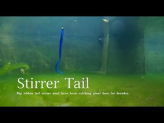 گربتایل زنده پرچ تروت پائیک فریب مصنوعی نرم جیگ سر سایه لباس شنا سیلیکون